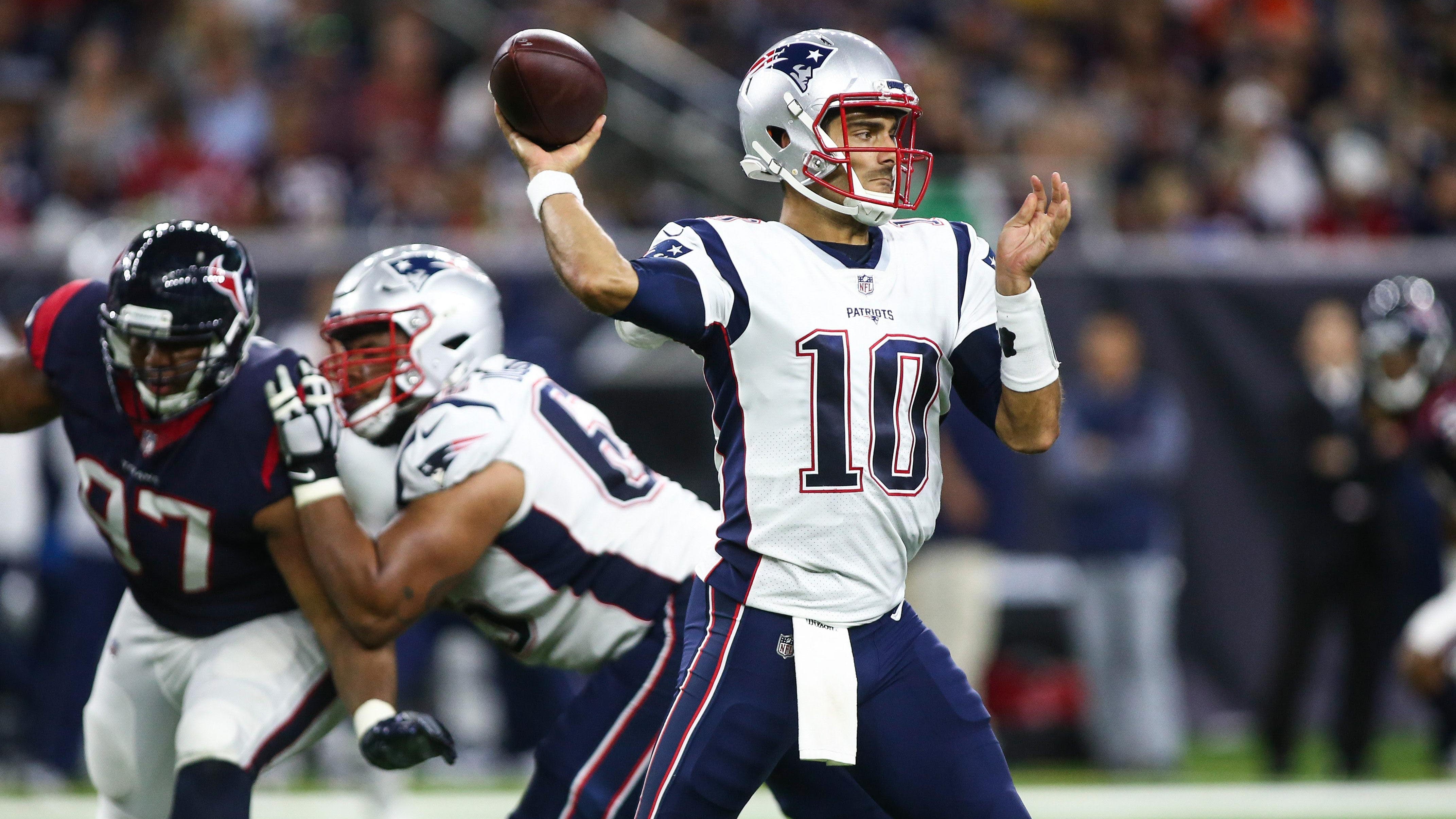 Julian Edelman calls out Jimmy Garoppolo, talks NFL return on 'I AM ATHLETE' podcast