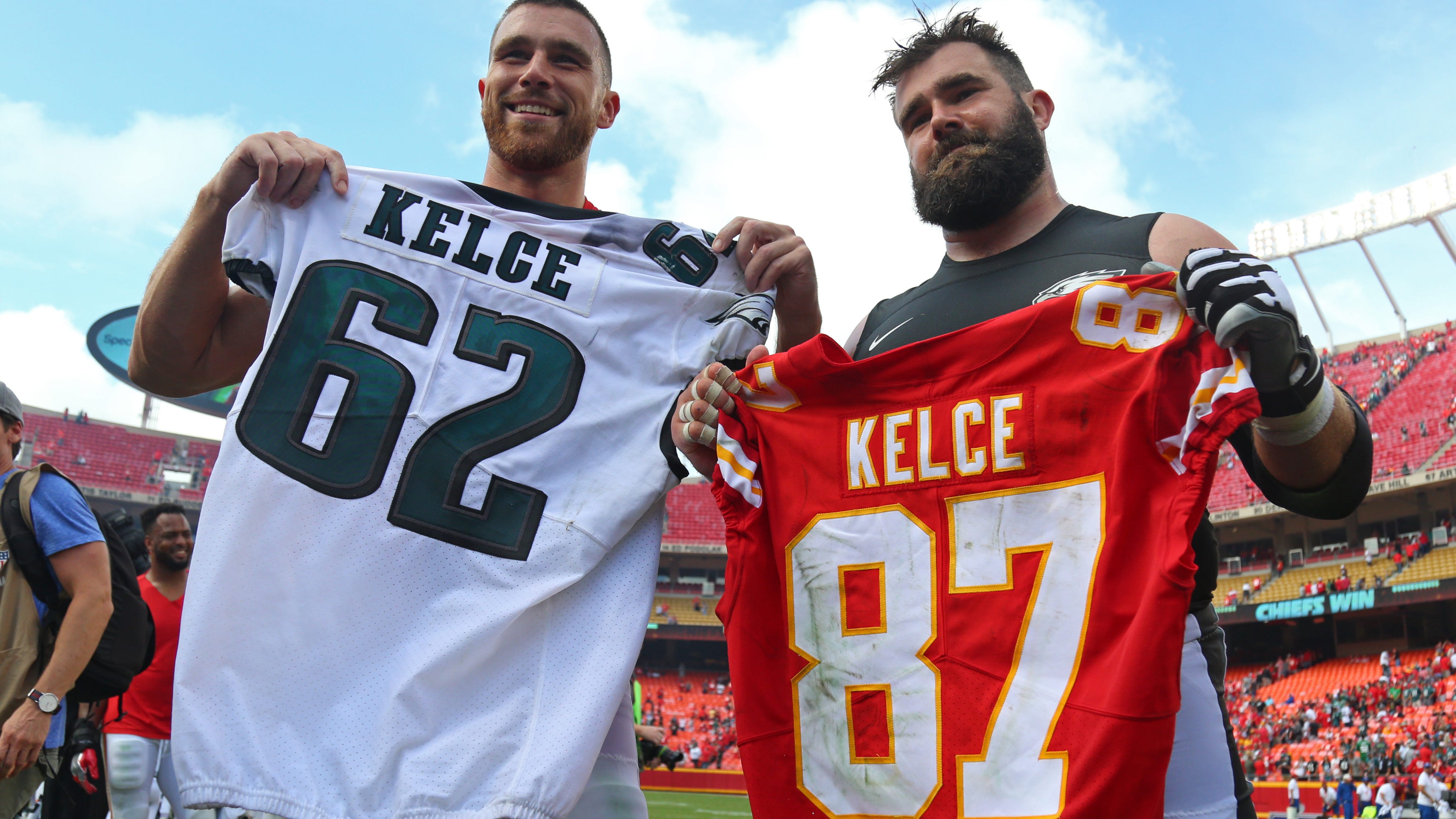 'I'm forever in debt to this guy': Travis Kelce reflects on relationship with brother, football career