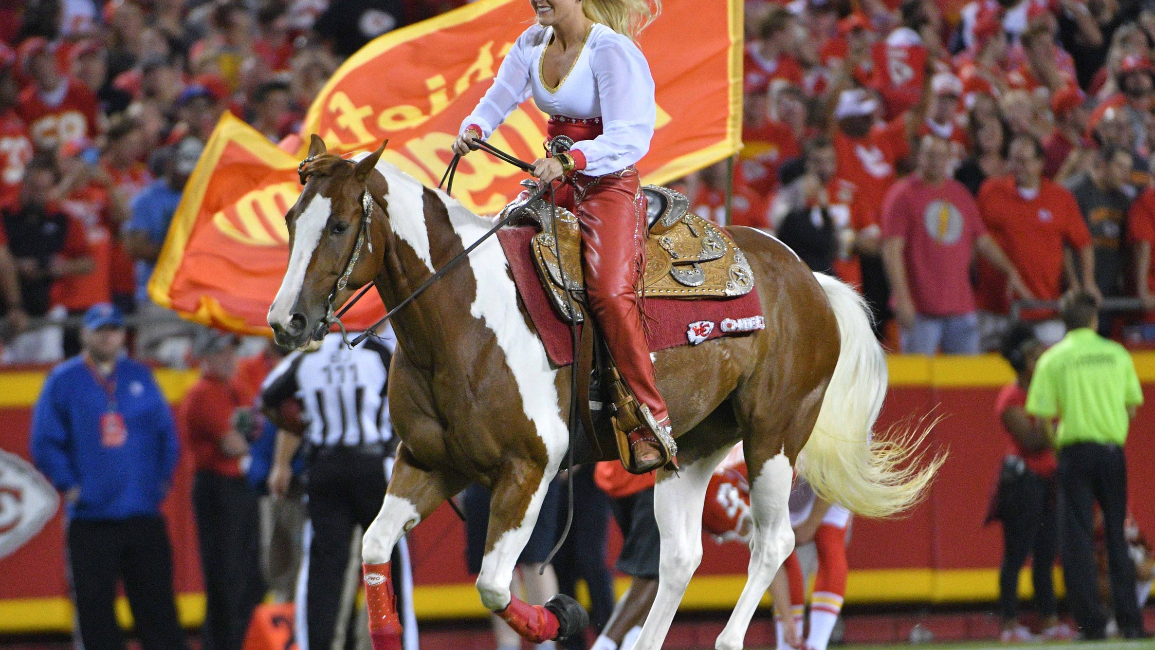 No plans to change Chiefs nickname but team retires 'Warpaint' horse mascot