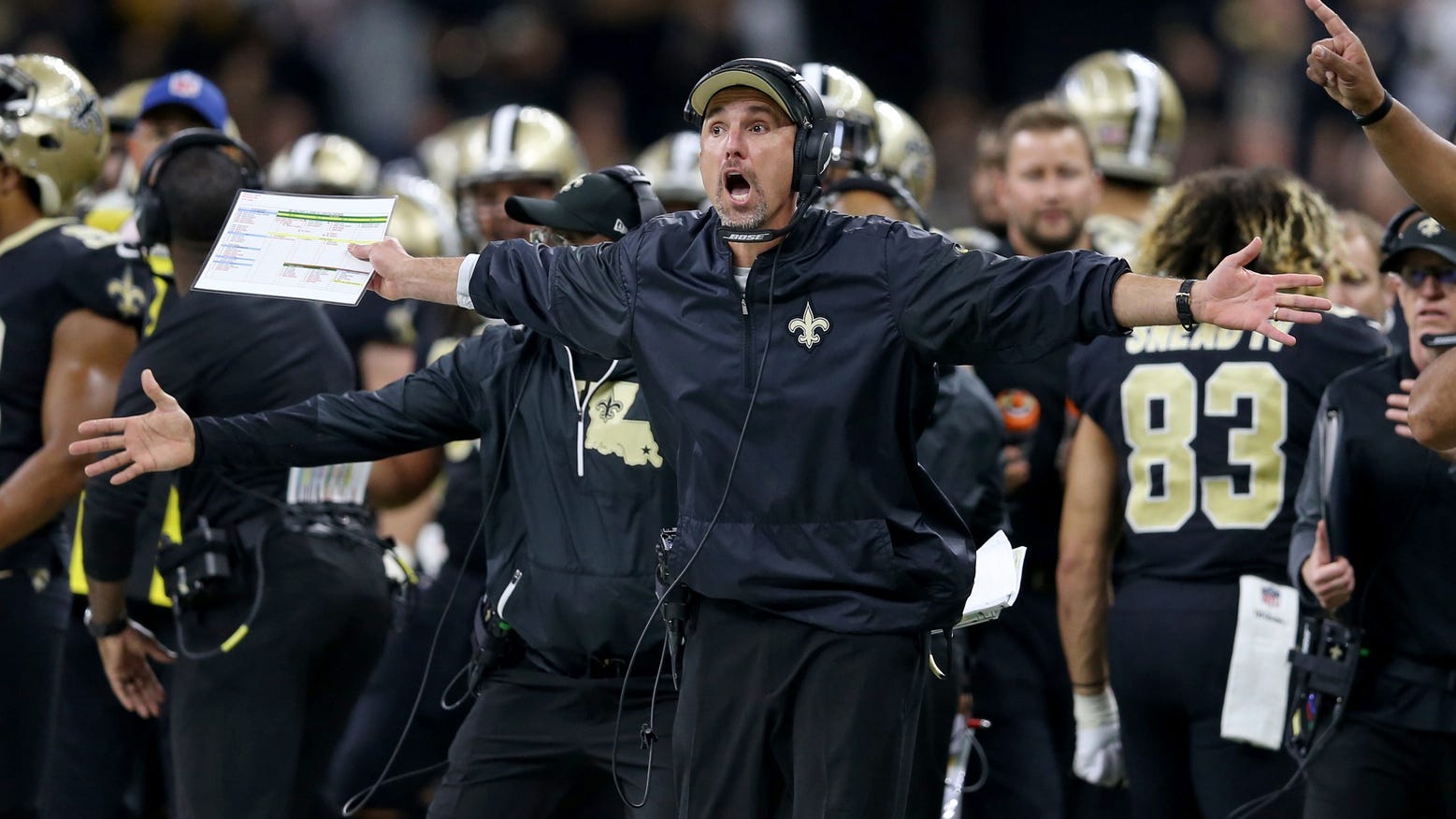 Saints DC Dennis Allen will interview for Bears head coach job: report