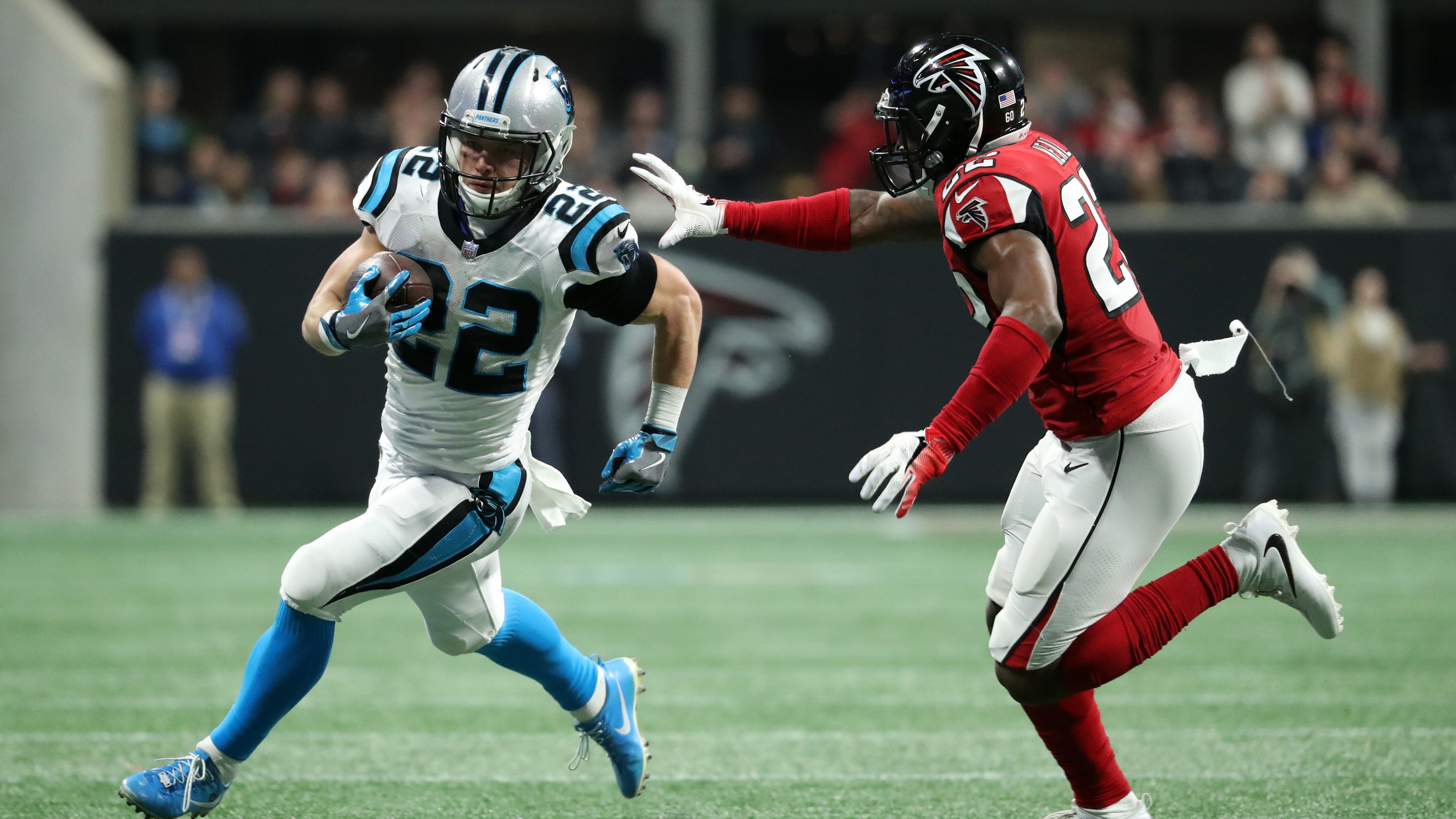 Morris: Falcons better have something 'up their sleeve' if McCaffrey plays