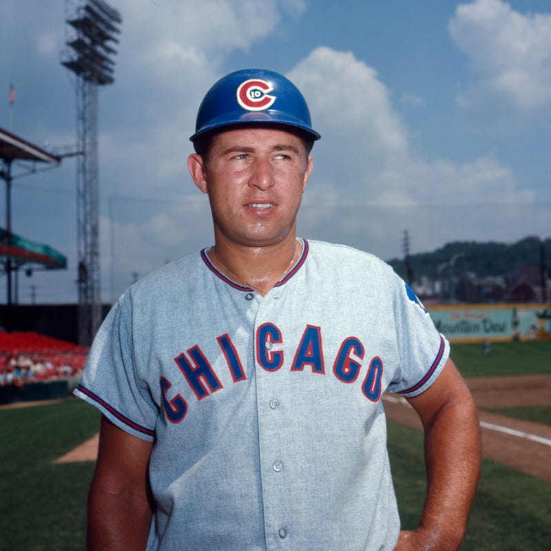 Ron Santo is one of the greatest players in Cubs history. 