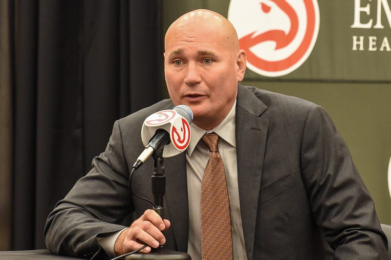 Atlanta Hawks general manager Travis Schlenk - Dale Zanine-USA TODAY Sports