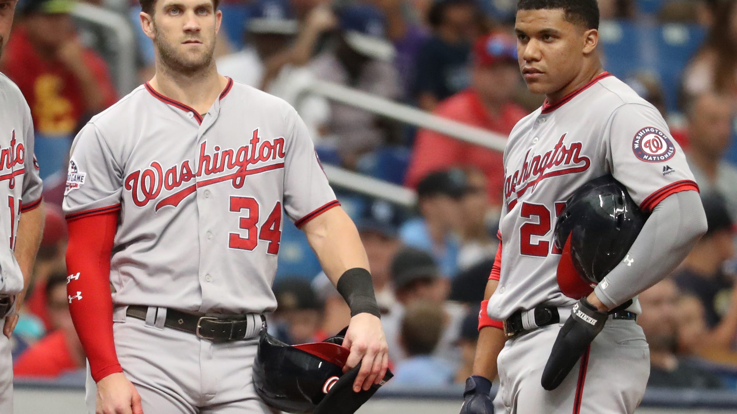 Who was a greater Washington National, Juan Soto or Bryce Harper?