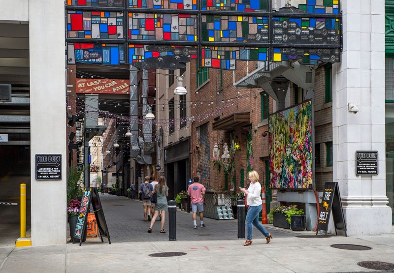 The Belt alley in Downtown Detroit