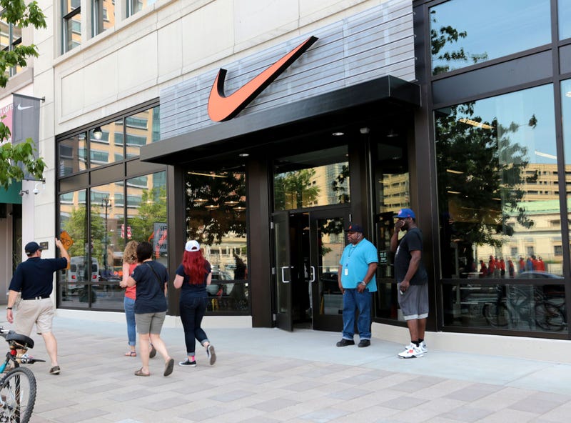 Nike store in downtown Detroit
