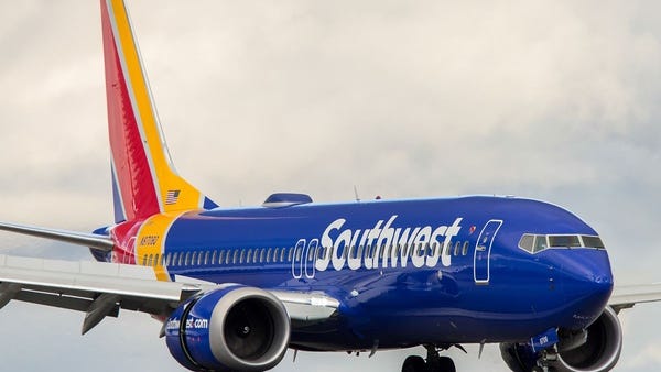 Southwest Airlines cancels 1800 flights over the weekend, ripple effect continues