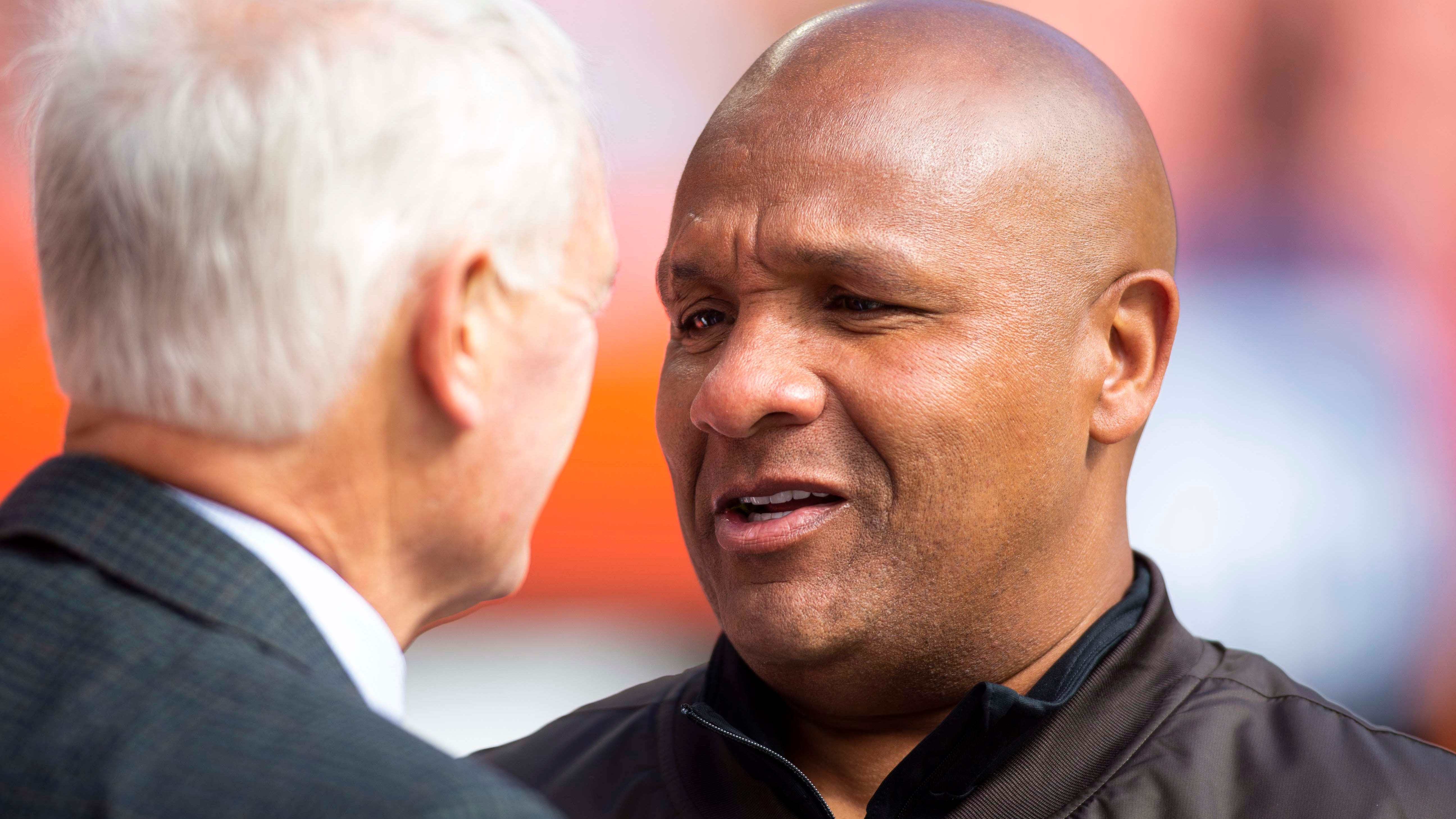 Hue Jackson fails to back Twitter claims that Browns paid him extra to lose games in ESPN interview