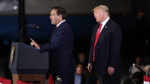 Trump is trying to recruit DeSantis donors