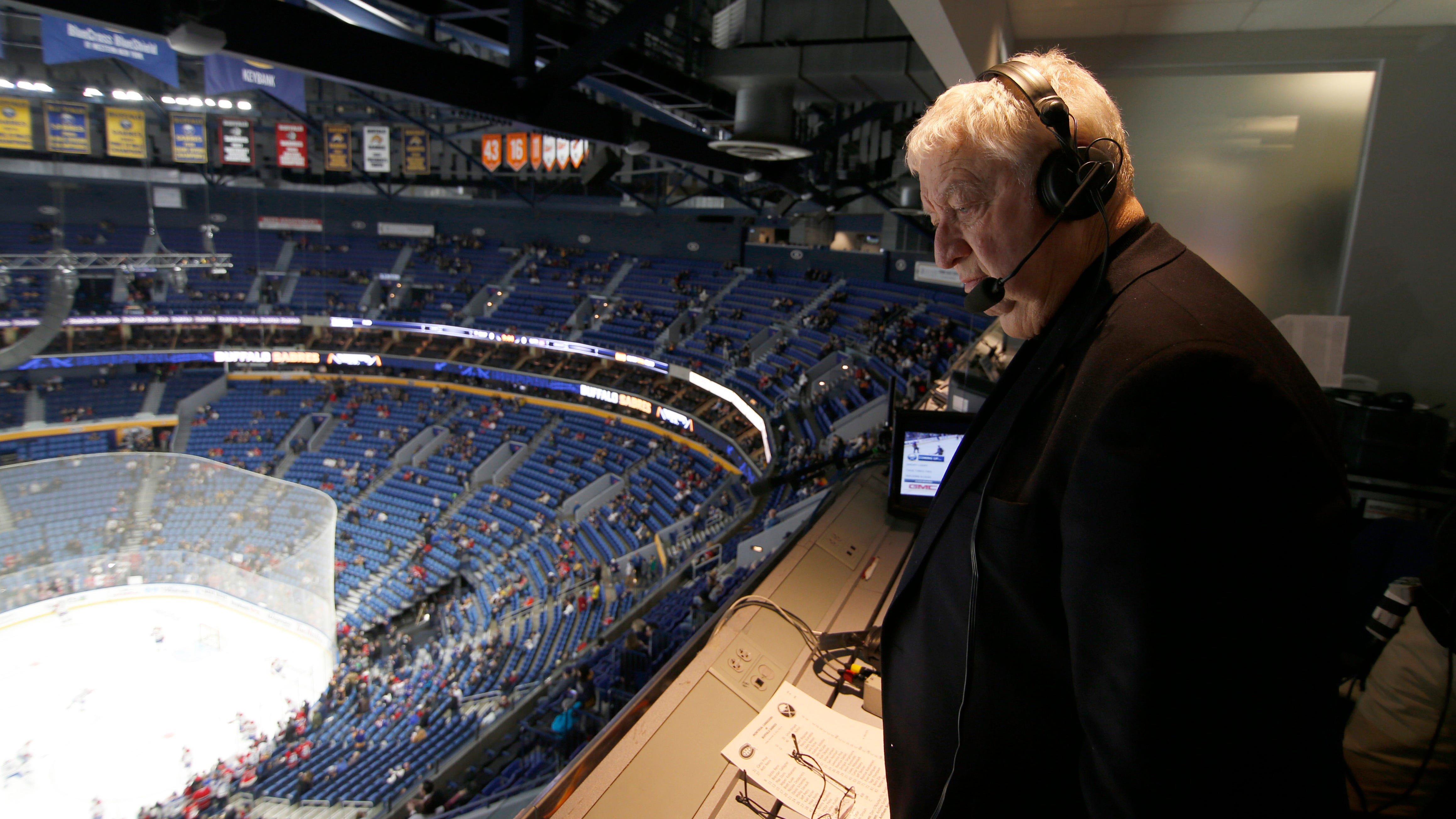 Rick Jeanneret to call 20 games in final season as play-by-play voice of Sabres