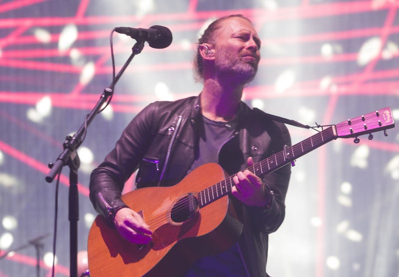 Thom Yorke of Radiohead performs at Coachella in 2017
