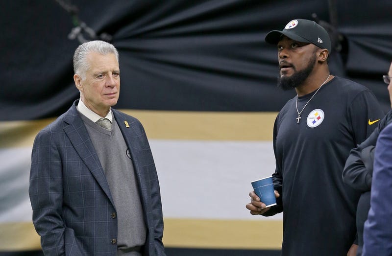 Art Rooney and Mike Tomlin