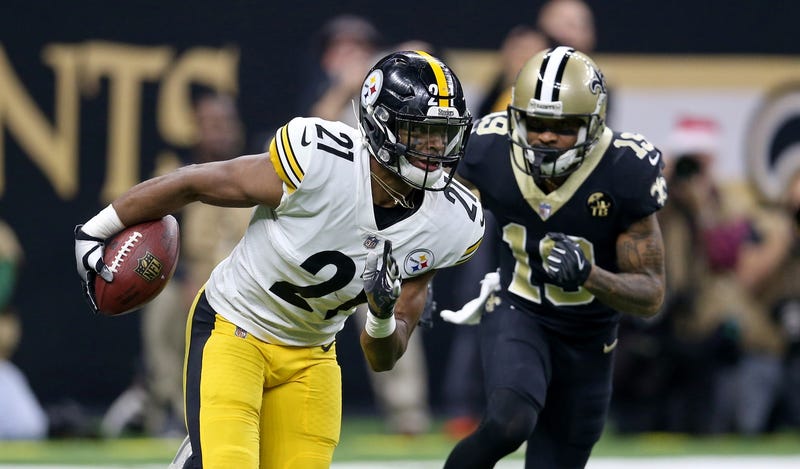 Sean Davis w football vs Saints