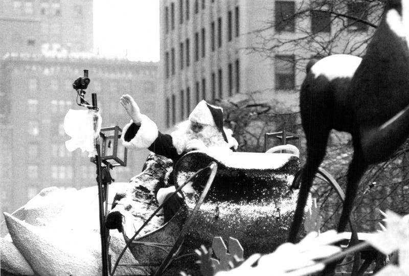 A scene from America's Thanksgiving Parade in 1926, Detroit, Mich.