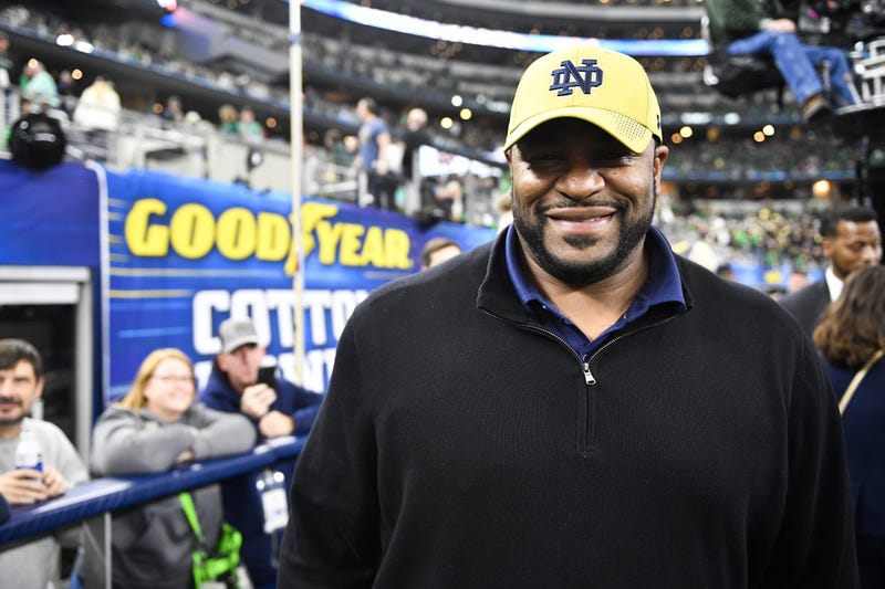 Jerome Bettis at the 2018 Cotton Bowl