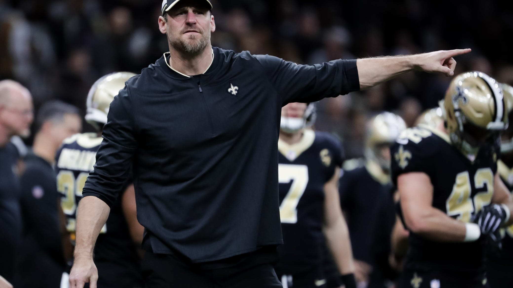 Lions officially announce hiring of Saints' Dan Campbell as head coach