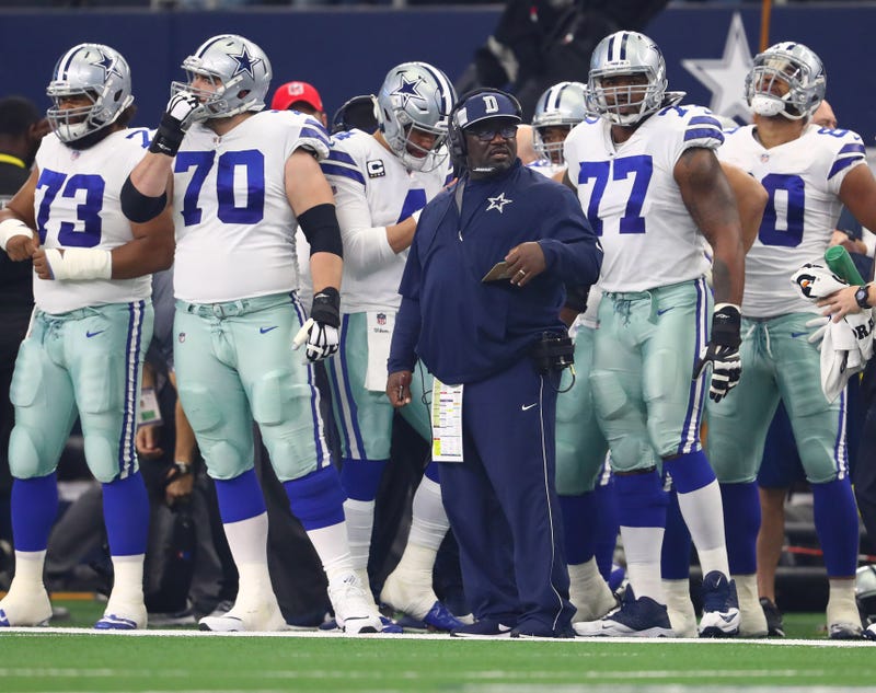 Dallas Cowboys running backs coach Gary Brown