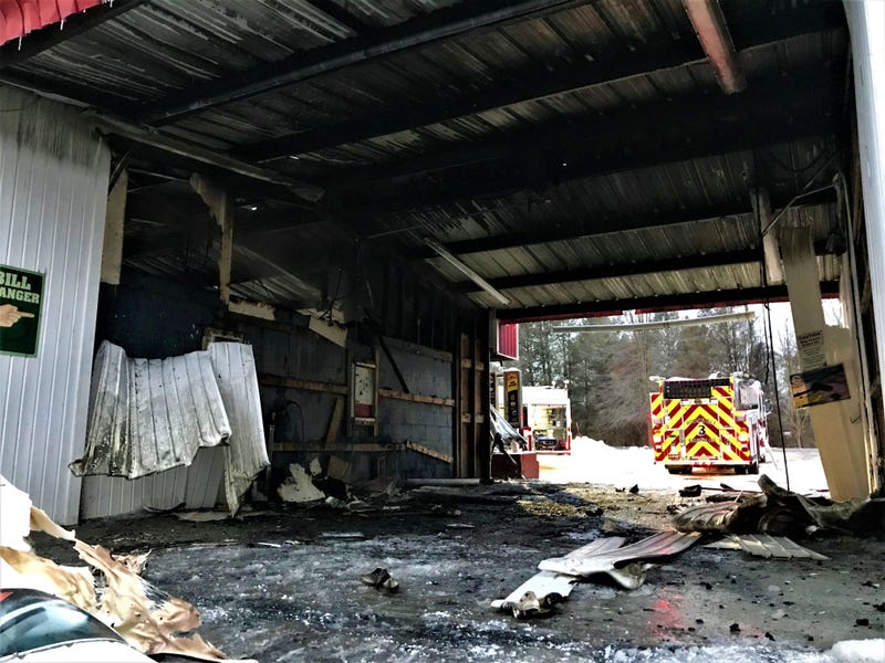 Toledo Car Wash Fire With Stolen Car Inside Draws Crowd