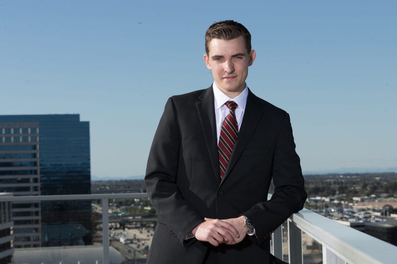Jacob Wohl, one of the men responsible for sending misleading robocalls to Black voters ahead of the 2020 election.