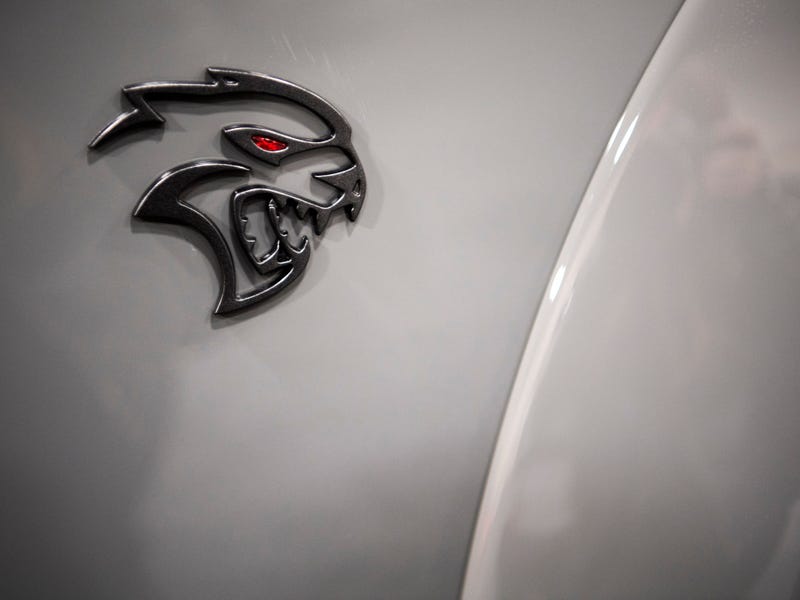 The Dodge Challenger Hellcat Redeye at the Knox News Auto Show held at the Knoxville Convention Center on Friday, February 22, 2019