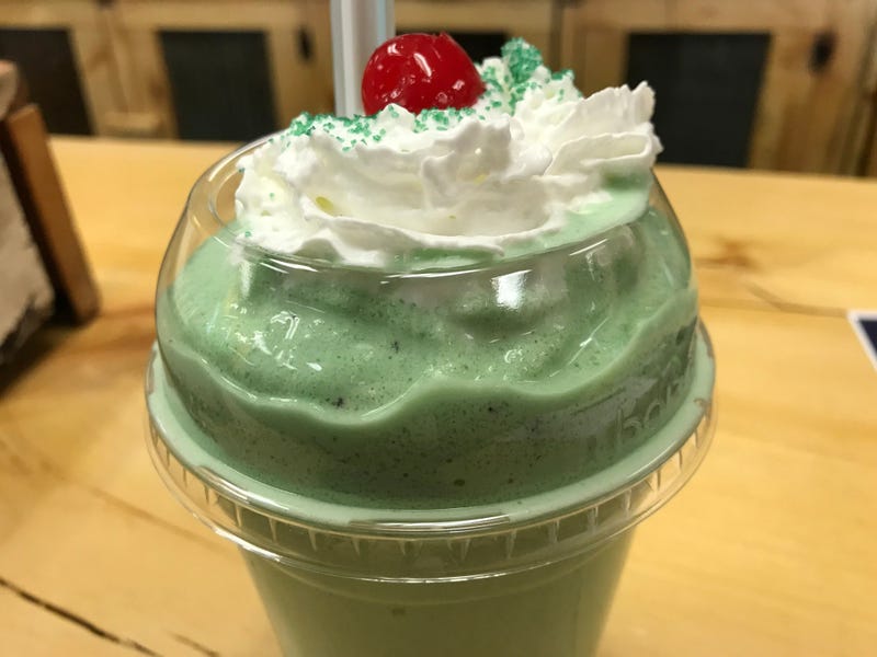 Shamrock Shake at McDonald's 