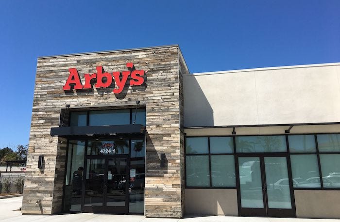 Arby's storefront