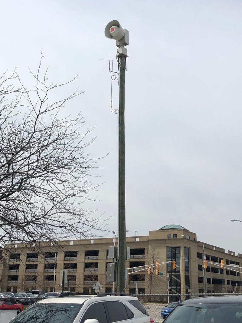Watch out for sirens being tested around Cleveland Saturday.