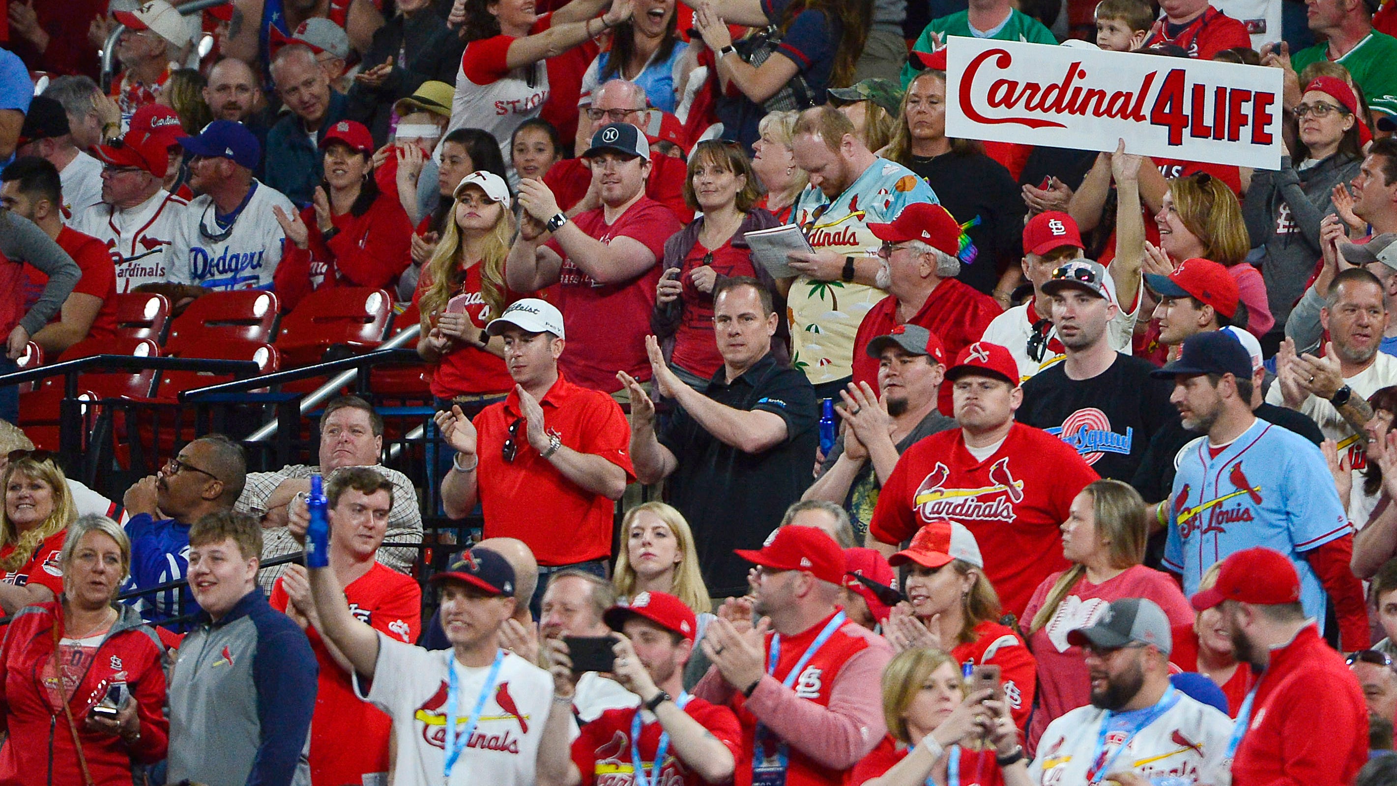 Every Cardinals home game in April will have free giveaway for fans