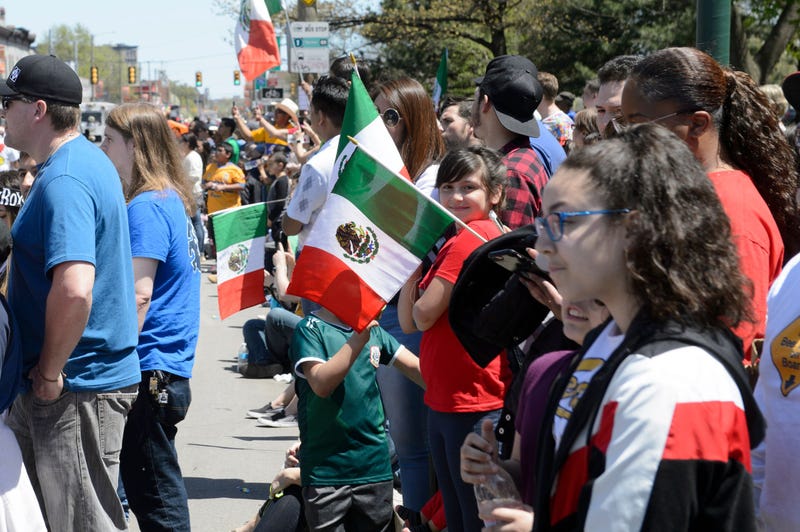 Cinco de Mayo parade in Southwest Detroit