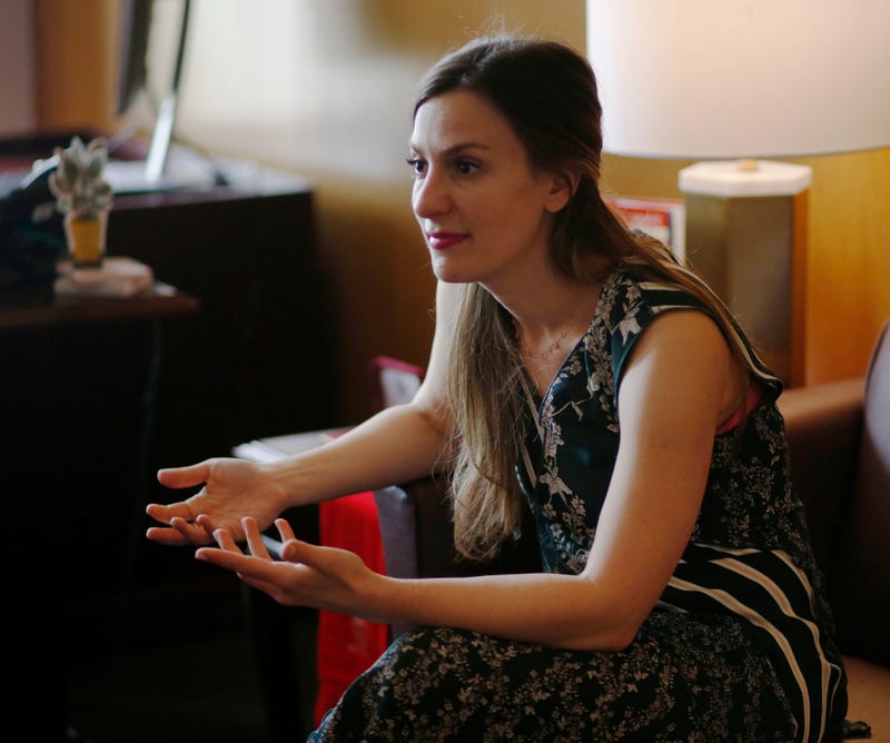 New York State Senator Alessandra Biaggi in her office in Albany on May 20, 2019