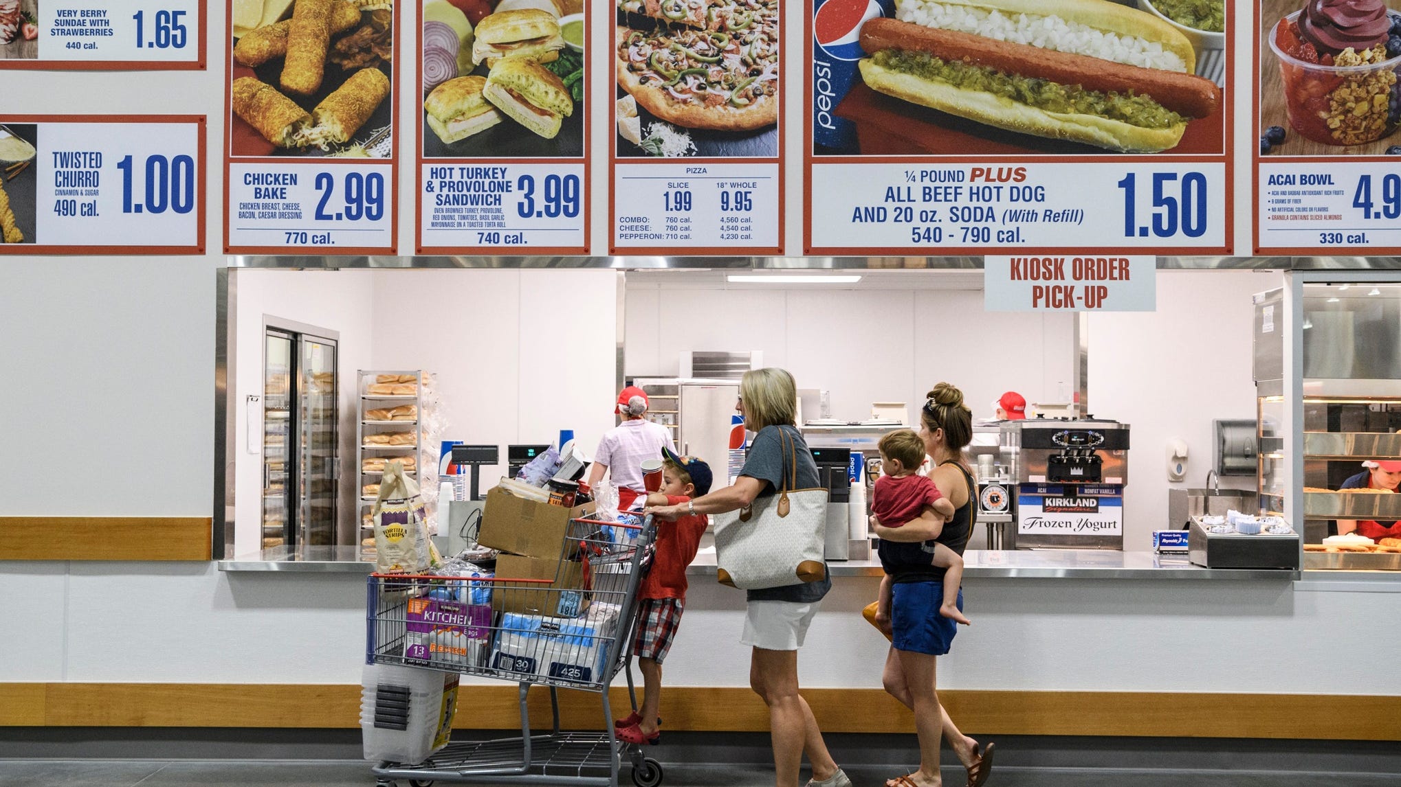 Costco raises food court prices