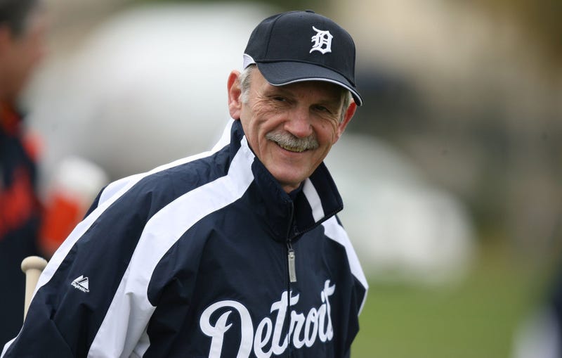 Jim Leyland in Tigers gear