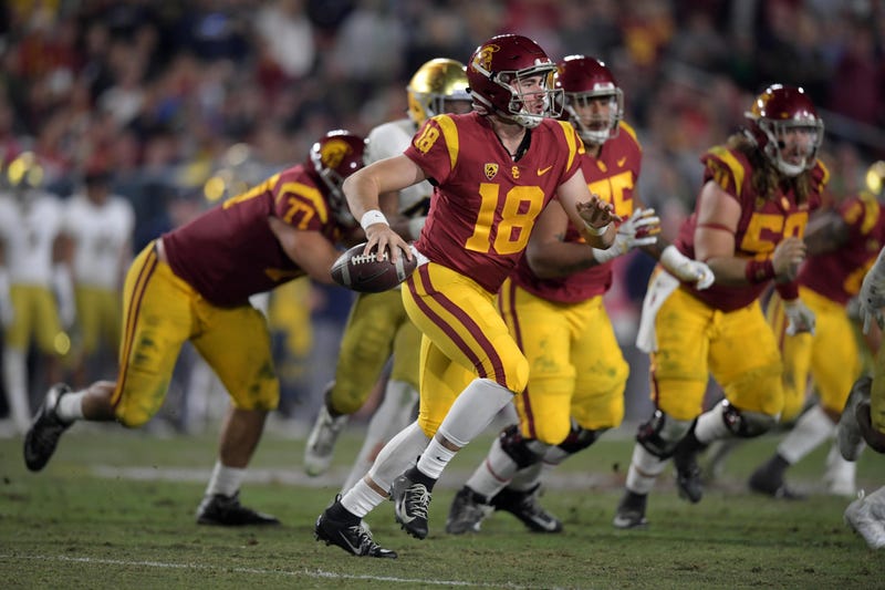 JT Daniels playing at USC