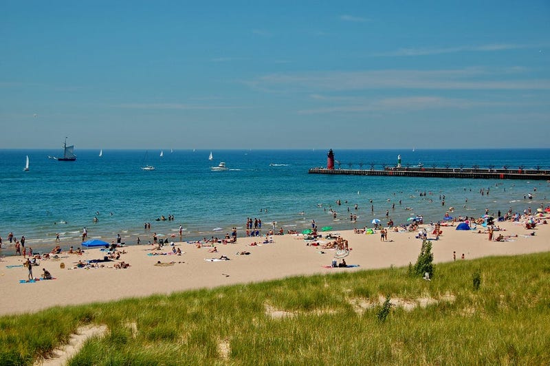 South Beach on Lake Michigan