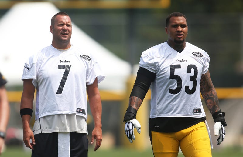 Ben Roethlisberger and Maurkice Pouncey