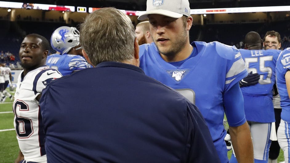 Rodney Harrison says Patriots should trade for Matthew Stafford