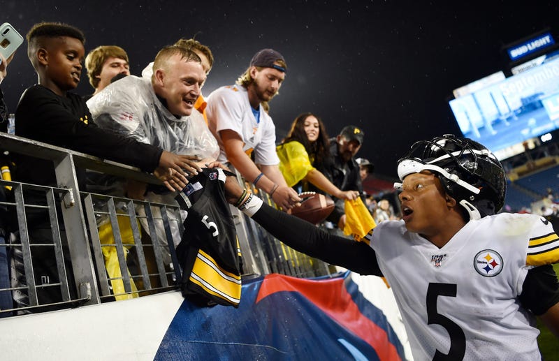 Josh Dobbs with fans
