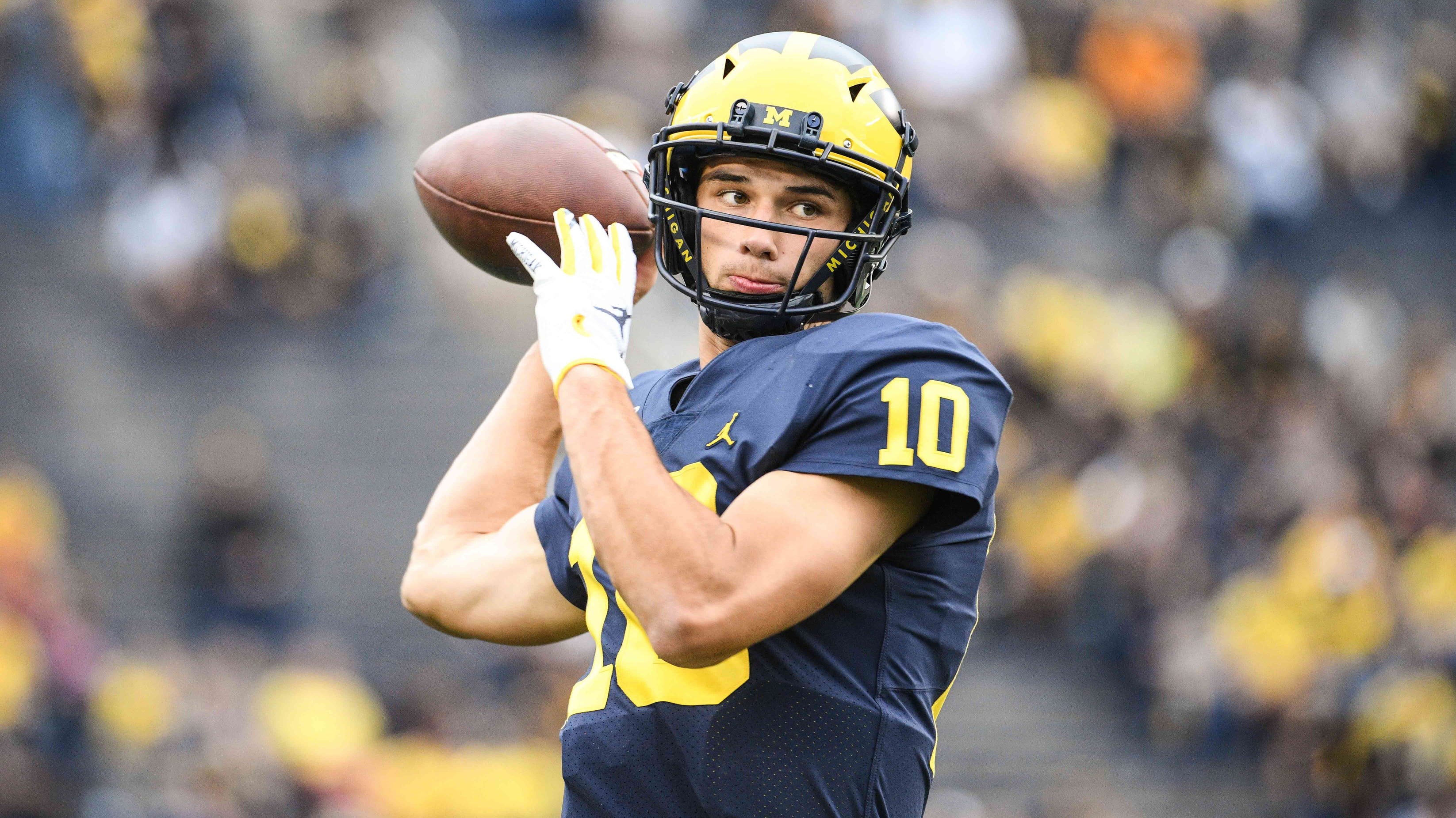 Michigan QB McCaffrey To Transfer, WR Collins Going Pro