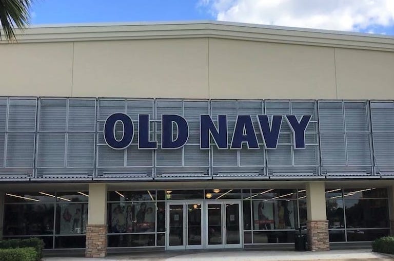 Old Navy storefront