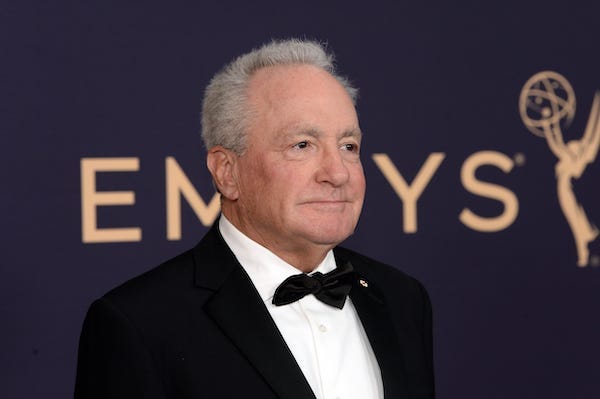 Lorne Michaels arrives at the 71st Emmy Awards at the Microsoft Theater