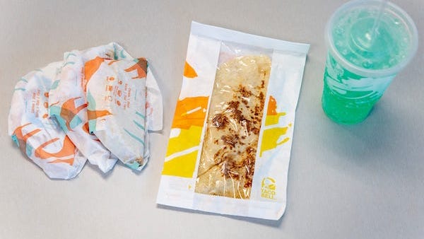 Man arrested after police find gun hiding in Taco Bell quesadilla