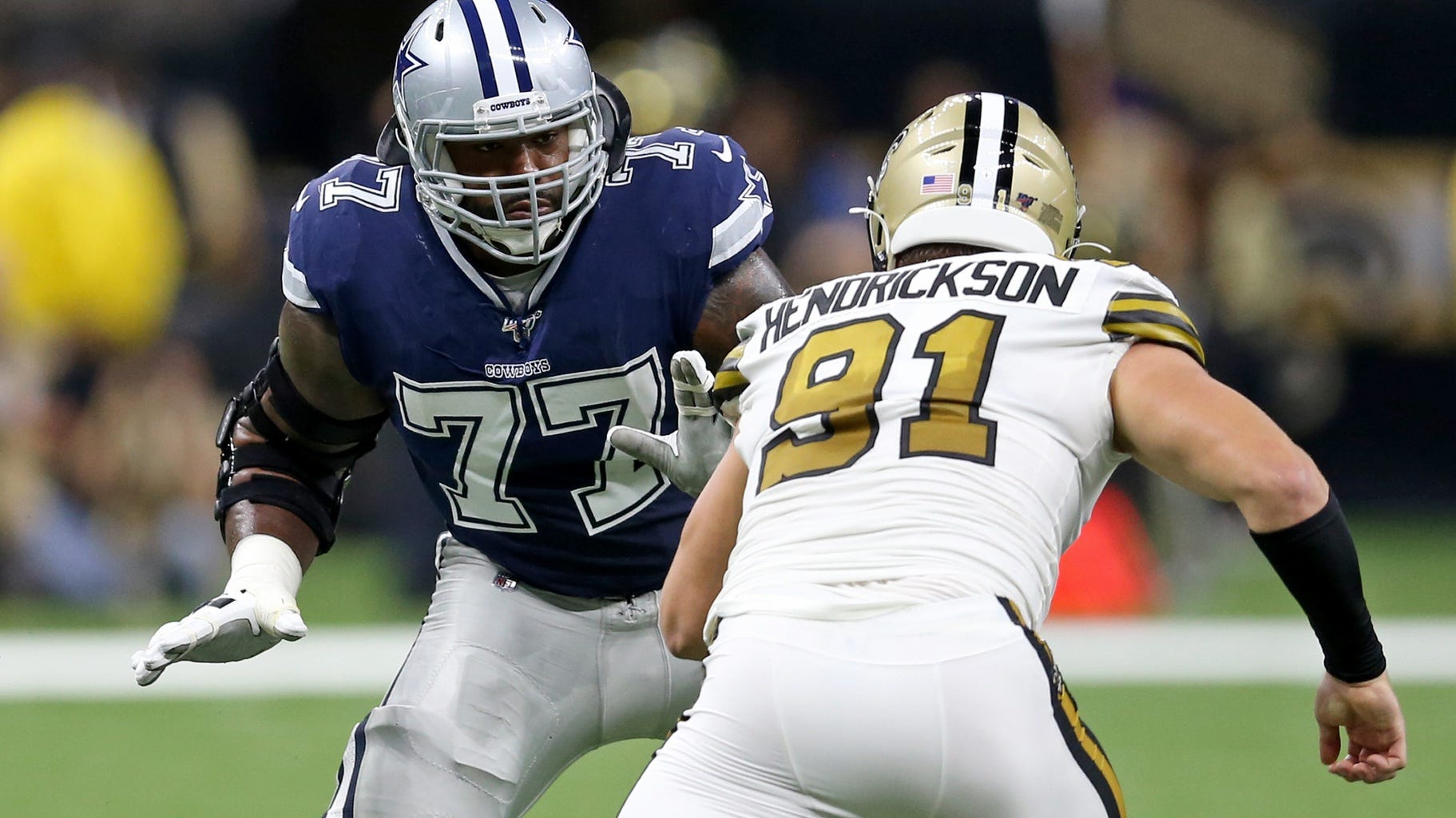 Mike McCarthy: Tyron Smith is further back than he was at this time last week