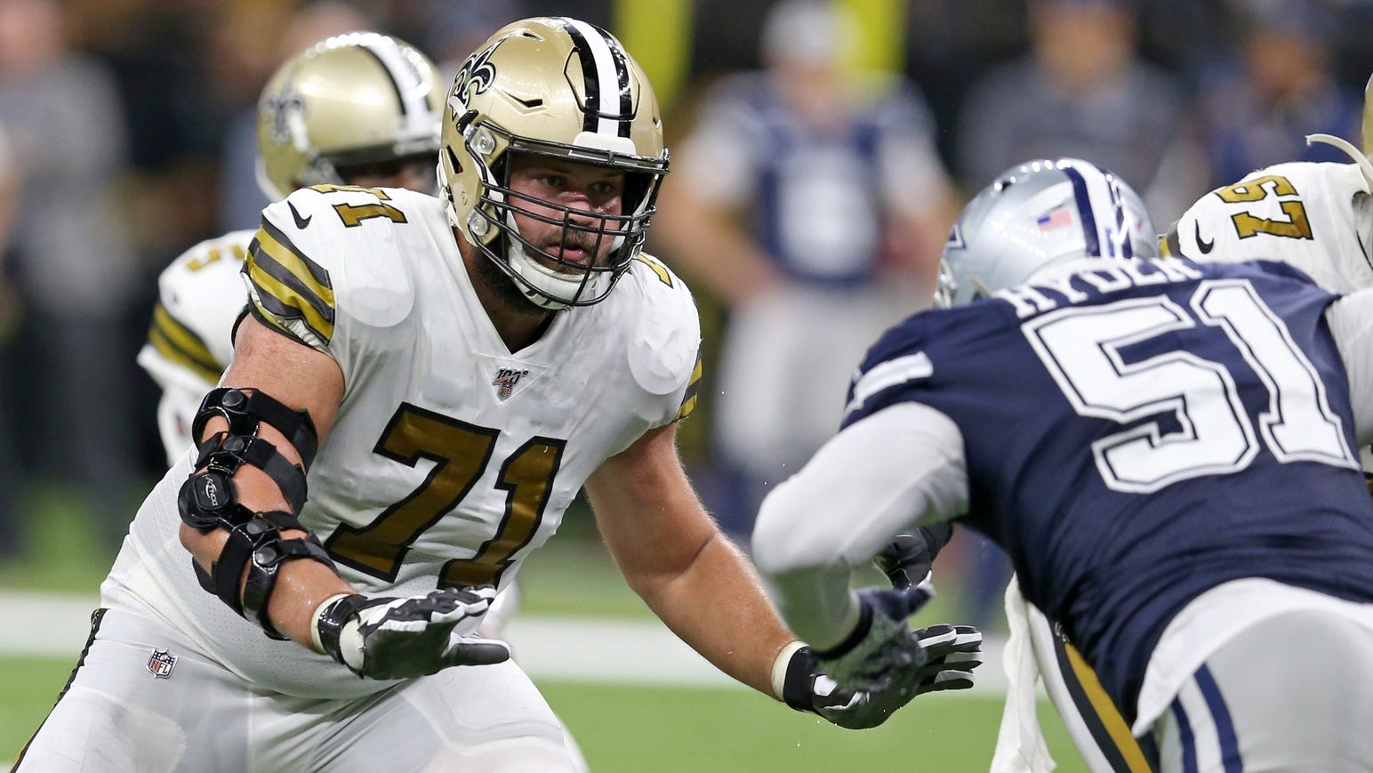 Ryan Ramczyk has always led 'by example.' Now he'll lead Saints OL out loud, too.