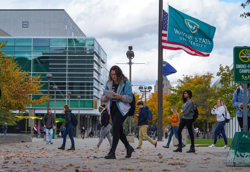 Campus police have arrested one suspect in connection to four sexual assaults on Wayne State University students on Monday, officials said.