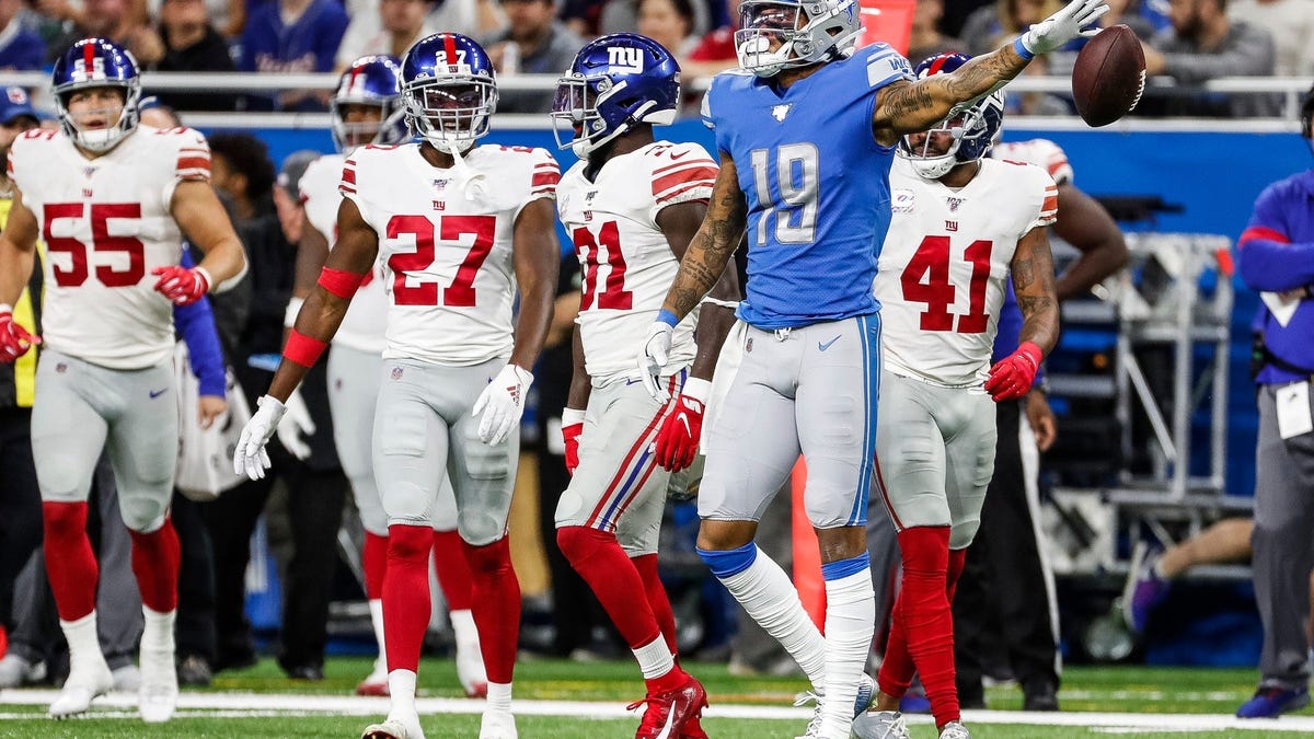 Giants reportedly discussed 'WTF' Golladay trade with Lions