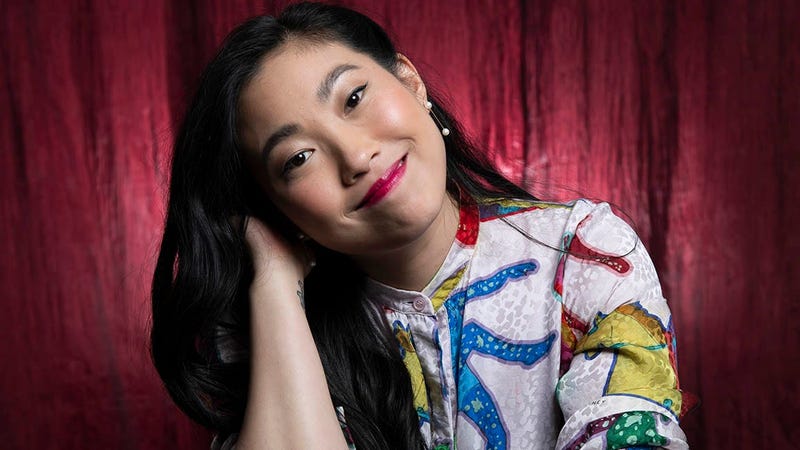 6/26/19 3:07:55 PM -- Beverly Hills, CA, U.S.A.: Awkwafina stars in the new film \"The Farewell\" based on the true story of a Chinese-American twenty-something traveling home to China to say goodbye to her ailing grandmother. Portrait shoot at the Four Seasons Hotel Los Angeles at Beverly Hills.