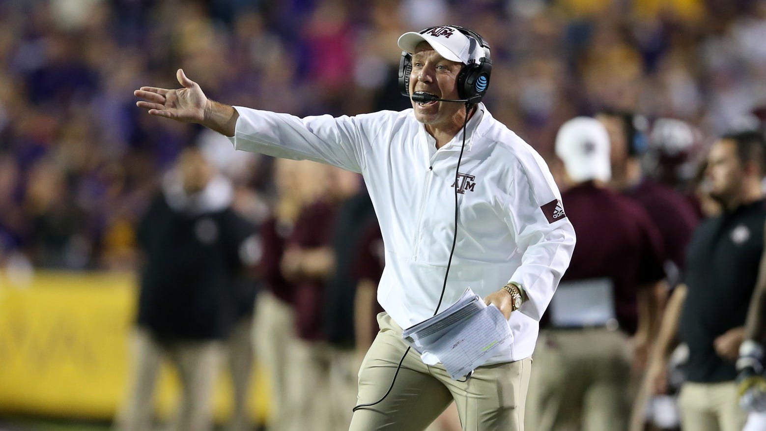 Texas A&M's Jimbo Fisher focused on beating LSU, not taking Ed Orgeron's job