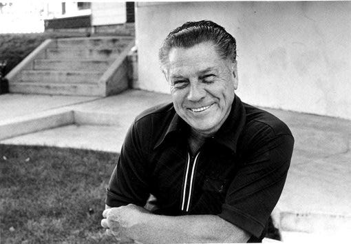 Photo of Jimmy Hoffa taken July 24, 1975, days before his mysterious disappearance.
