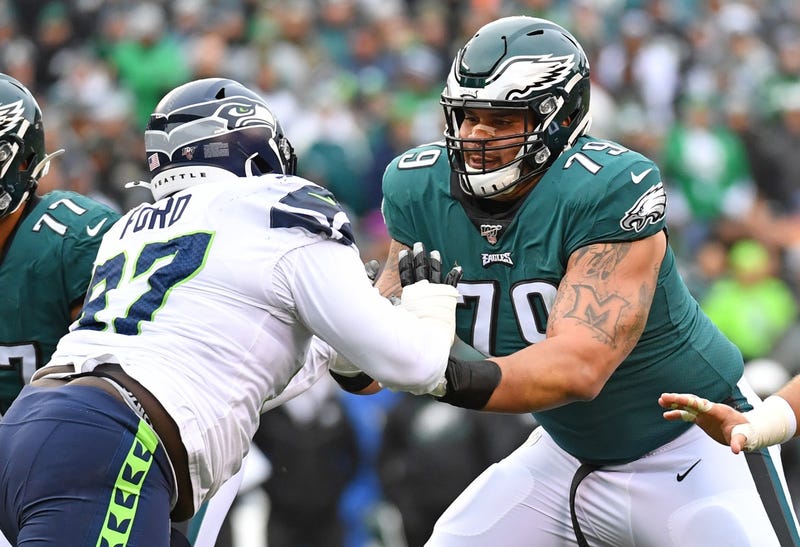 The Philadelphia Eagles' Brandon Brooks