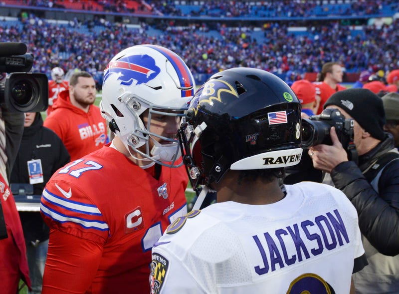 Josh Allen and Lamar Jackson